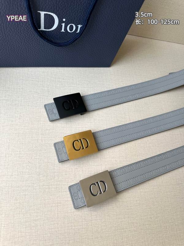 Dior belt 35mmX100-125cm 8L07